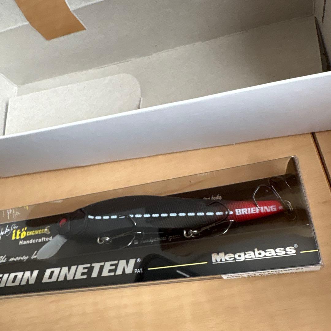 ルアー・フライ Megabass VISION ONETEN RTWL JET BLACK 1