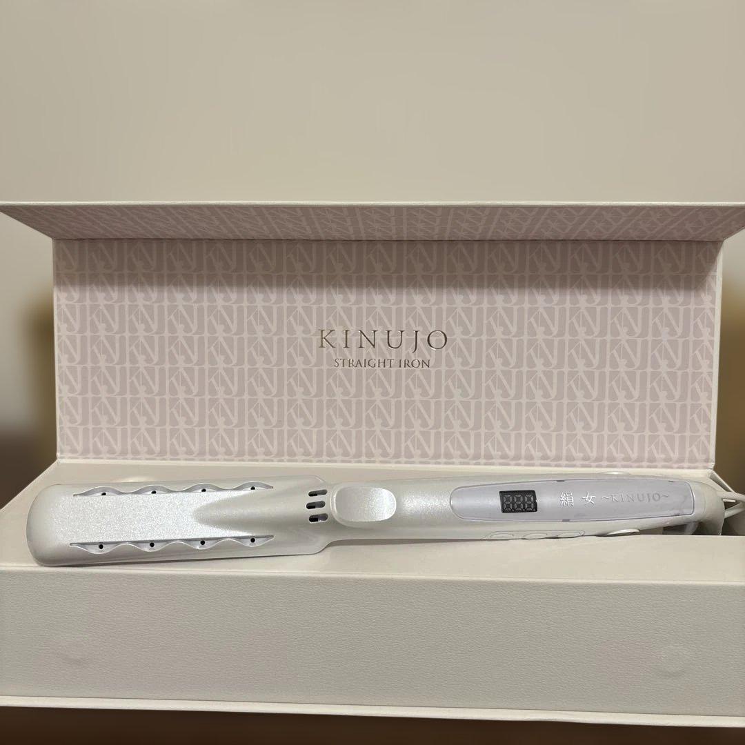【新品未使用】KINUJO LM225 ストレートヘアアイロン 絹女