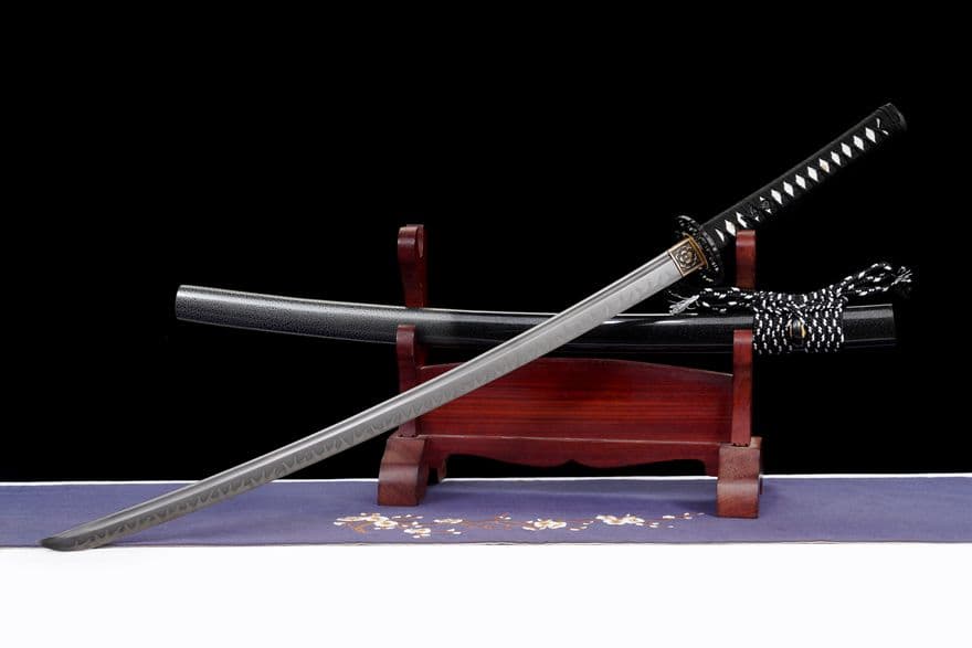 【幽霊侍刀】古兵器 武具 刀装具 日本刀　模造刀 居合刀 武士道 鑑賞用 美術刀