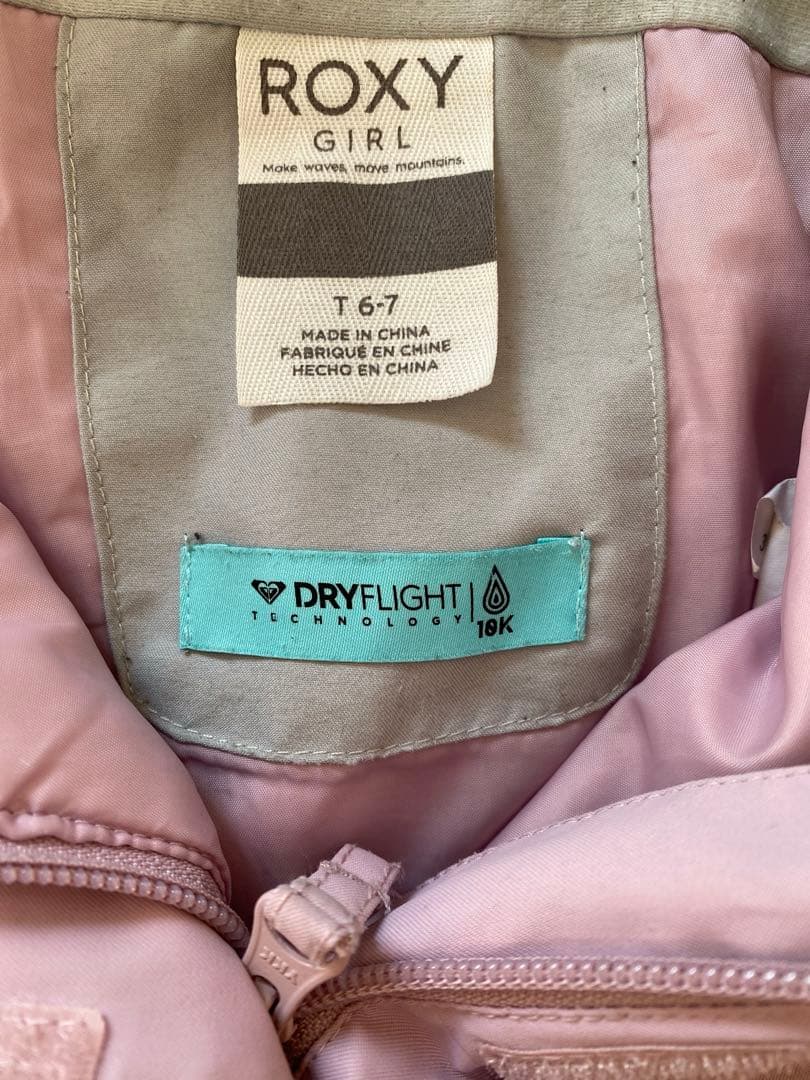 ROXYロキシースキーウエアスノーウェア110120130ニット帽3点セット