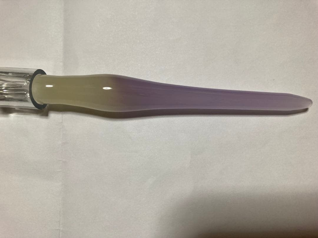 aun ガラスペン　灯すライトパープル　未使用品