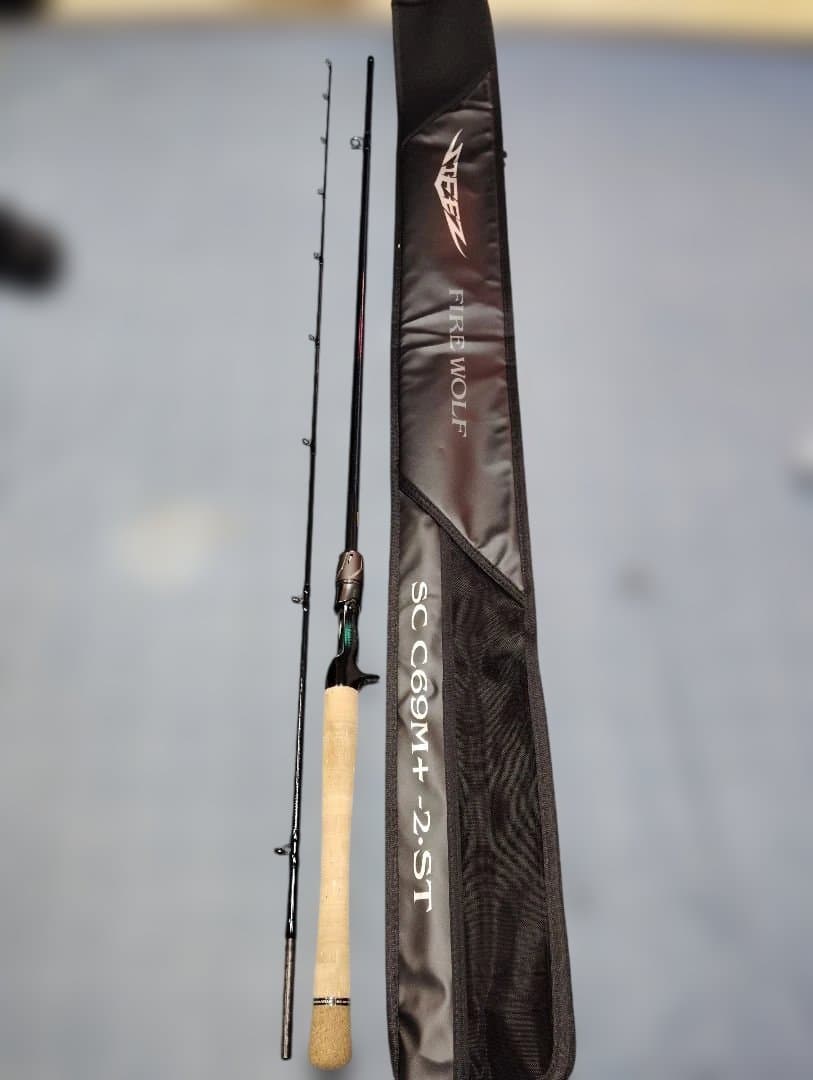 超美品ダイワスティーズファイヤーウルフSC C69M+ 2保証書あり