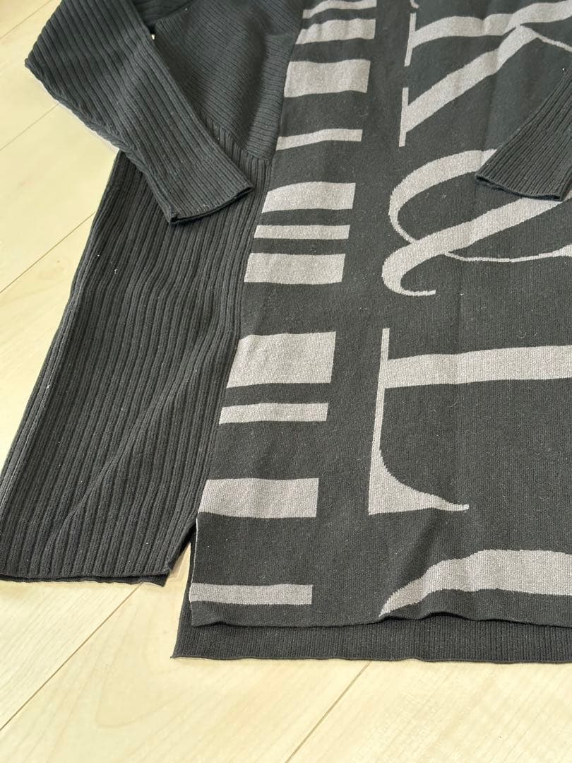 MARK&LONA定価64800円ブラック ニットワンピース