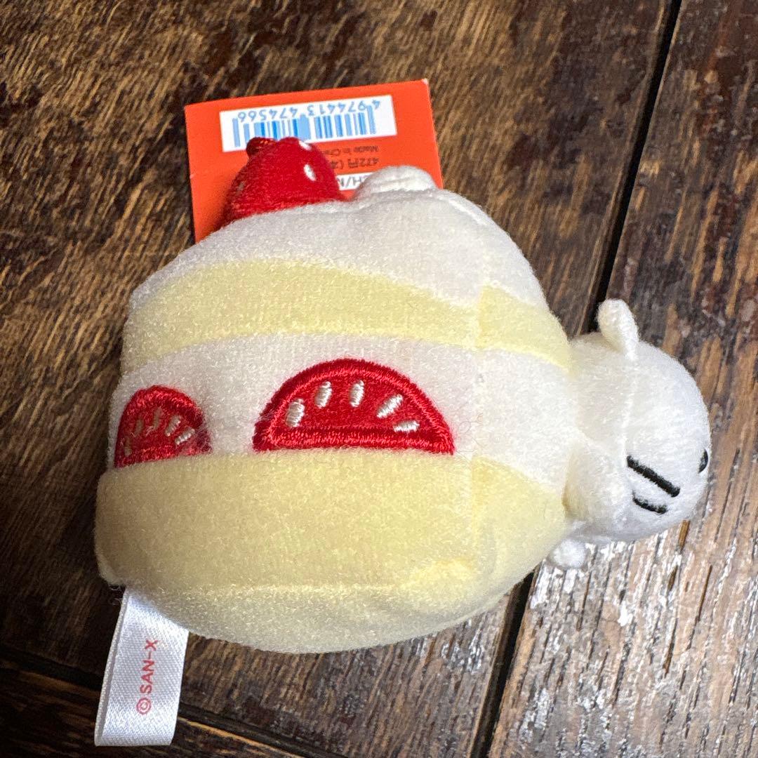 ラスト！にゃんにゃんにゃんこ カフェ ショートケーキ マスコットぬいぐるみ