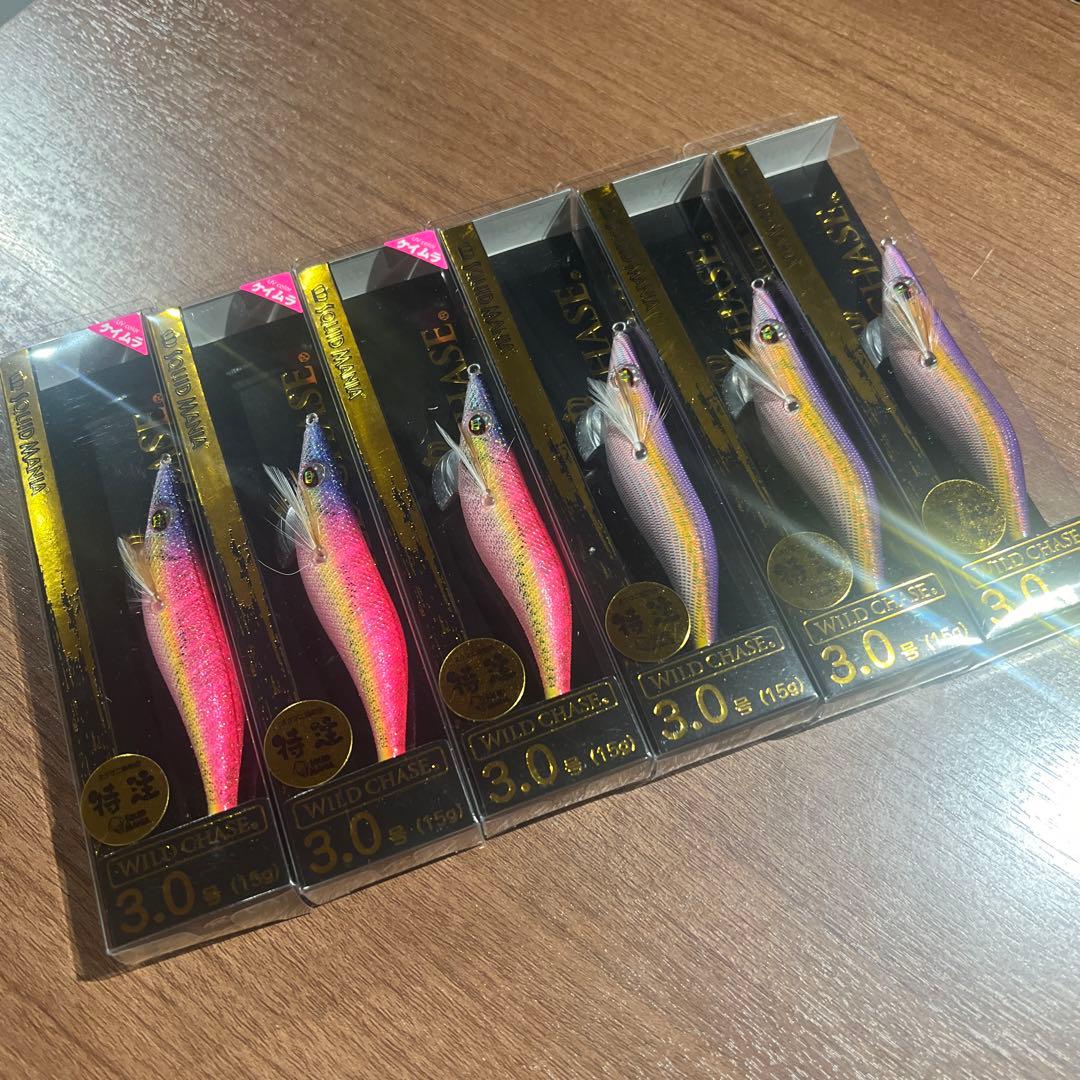 スクイッドマニア　ワイルドチェイス　3.0号　人気カラー