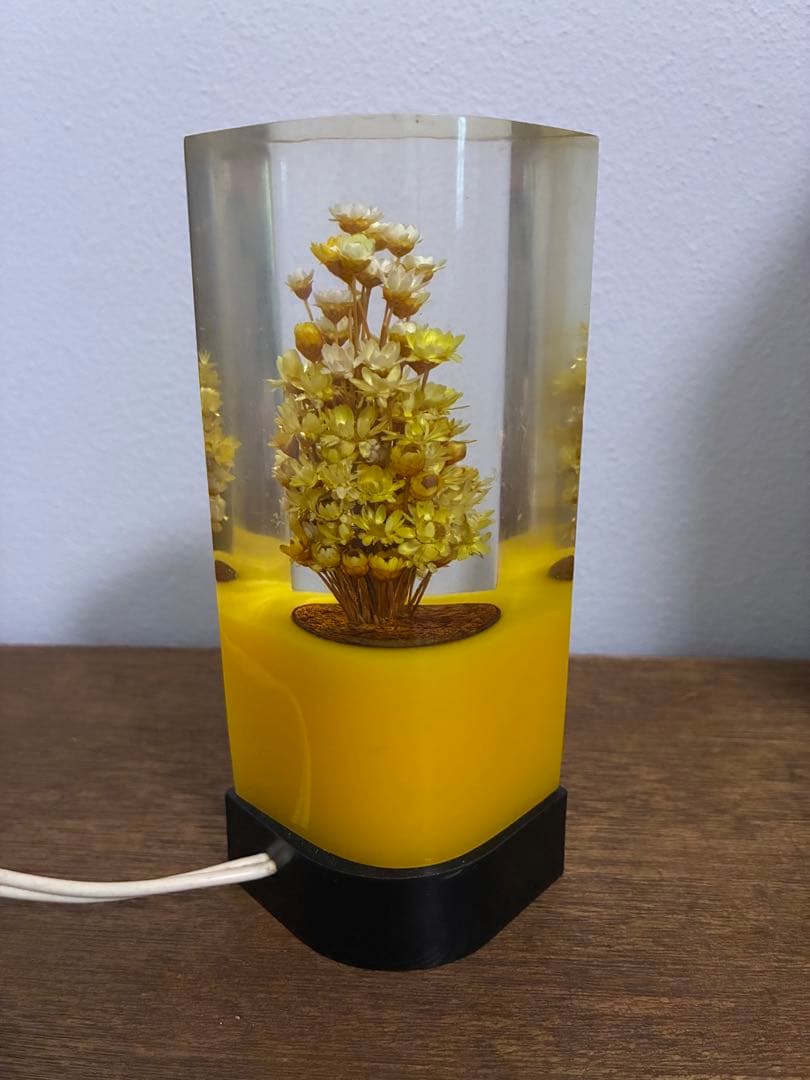 希少 美品 水中花 照明 昭和 レトロ レトロ照明 レトロ雑貨 レトロポップ