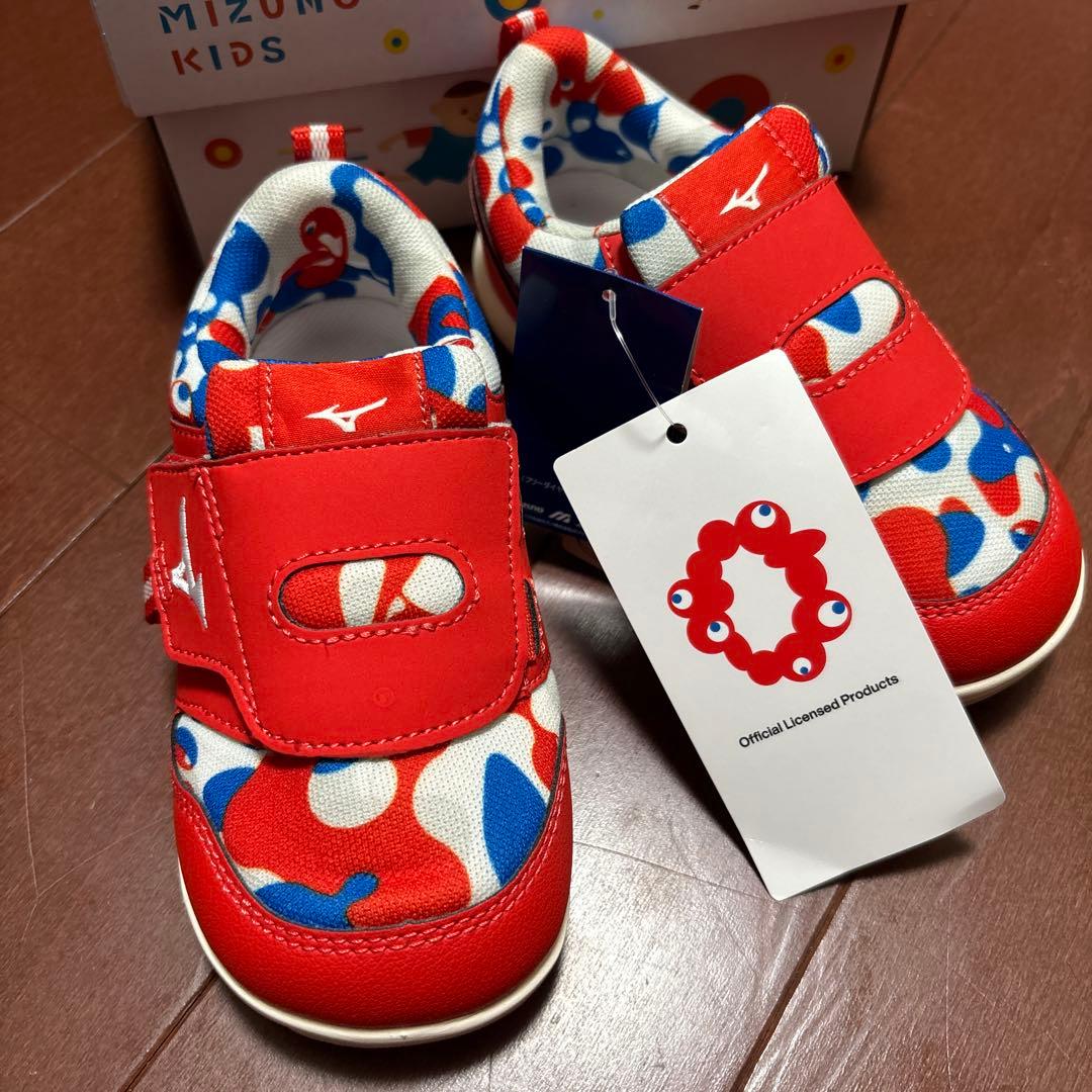 s*u様 ミズノ キッズ スニーカー 運動靴 ミャクミャク 万博