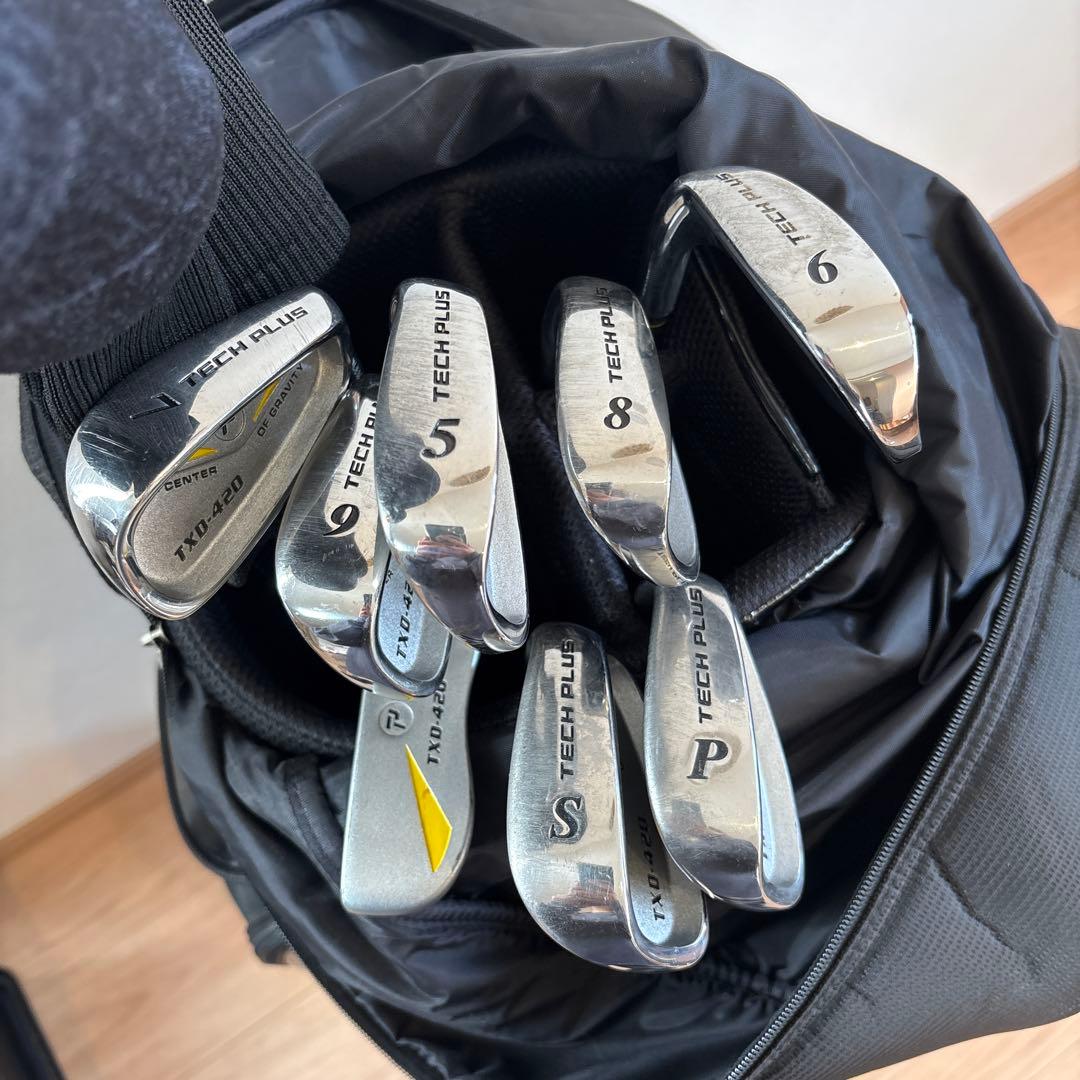 【特価】テックプラス TECH PLUS11本セット adidas収納バッグ付き