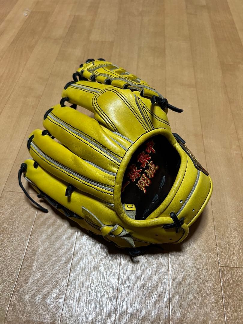 ト*田様 ZETT プロステ硬式用オーダー(キップレザー)源田モデル