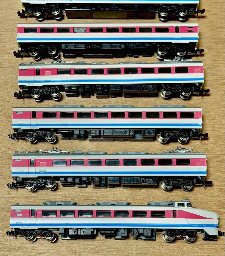 TOMIX 92077+92078 JR489系特急電車白山基本セット増結セット