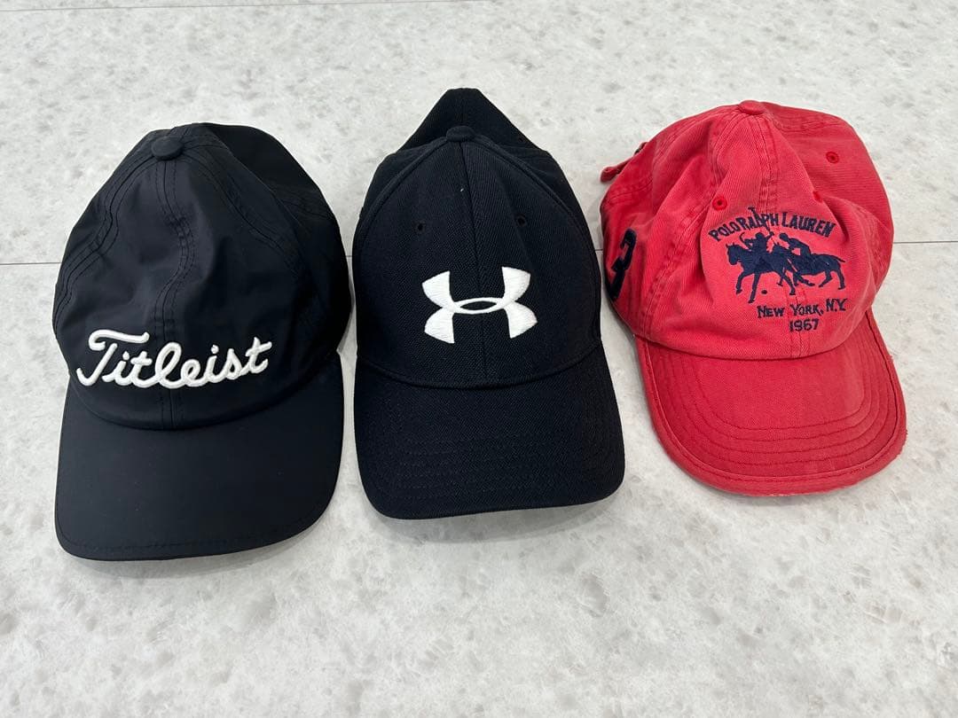 ゴルフウェア 9枚セットと帽子9個