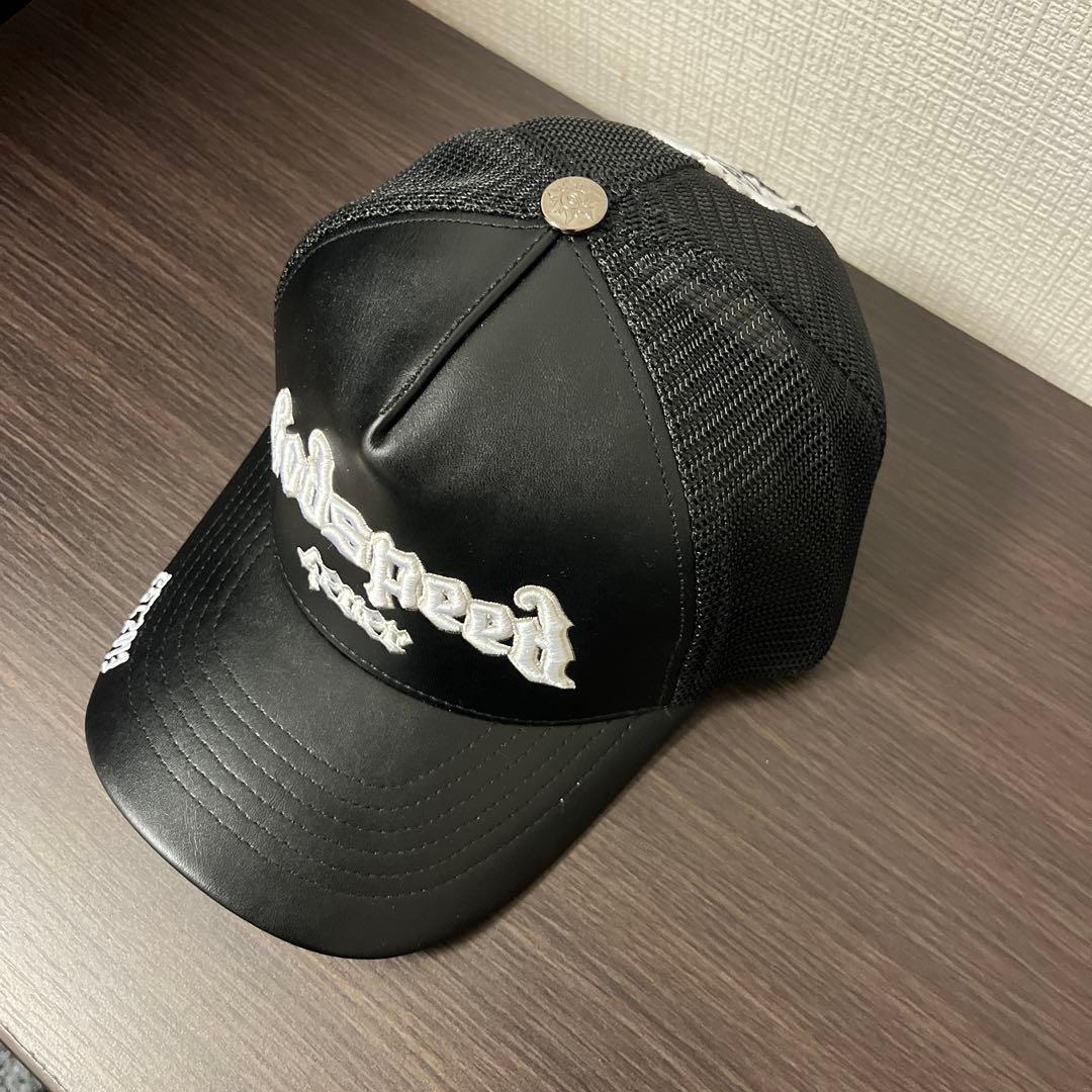 【希少品】 GOD SPEED LEATHER SNAPBACK CAP