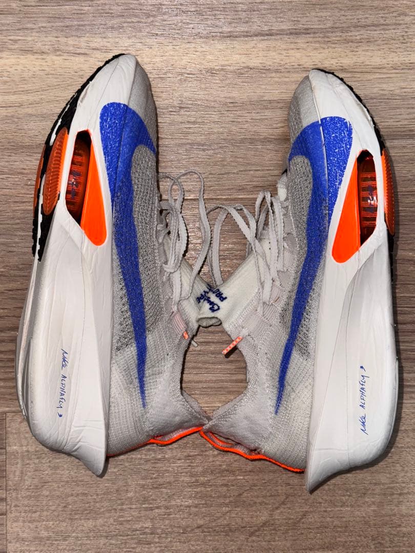 ナイキ NIKE アルファフライ3ブルー/ホワイト 26cm