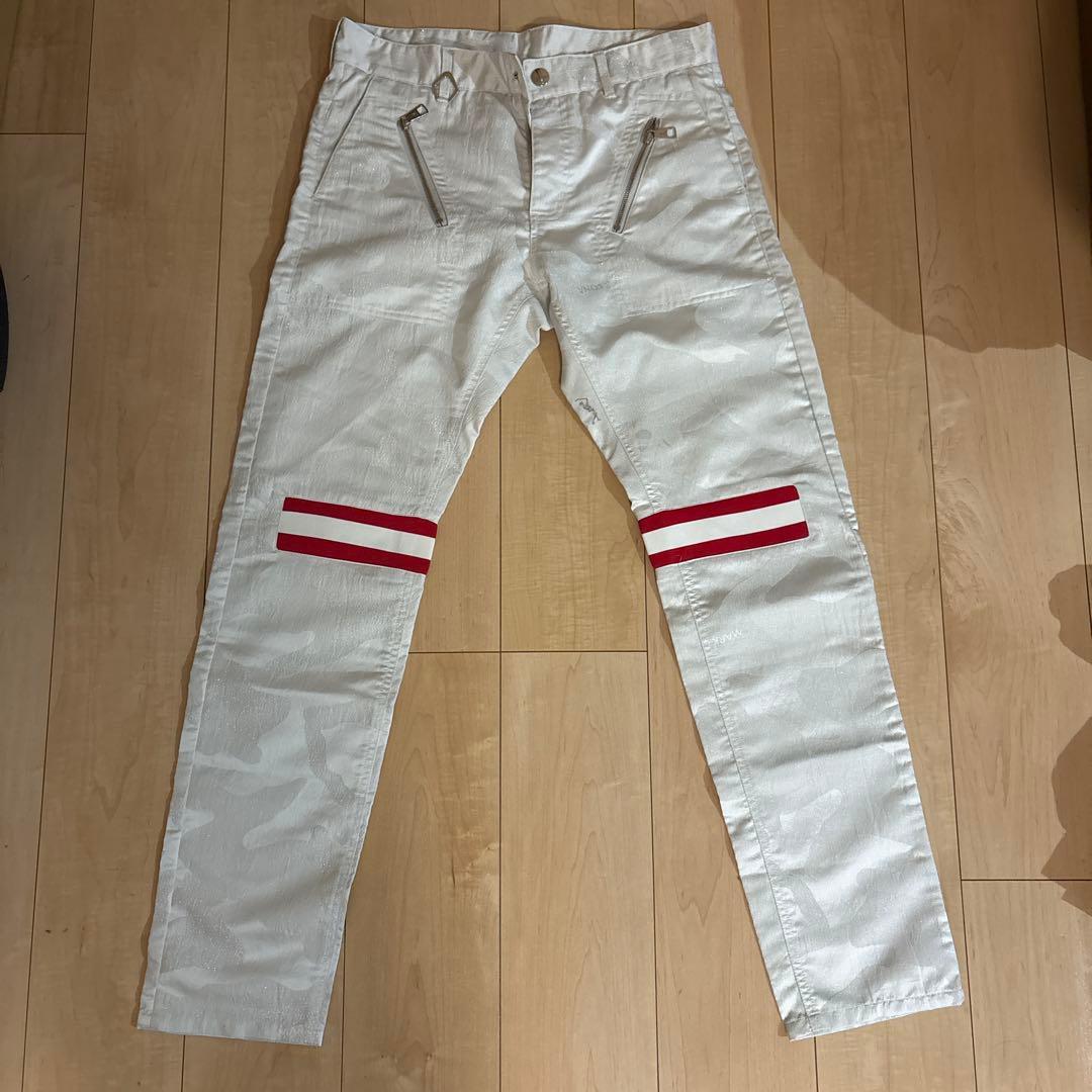 MARK&LONA カーゴパンツ　白色