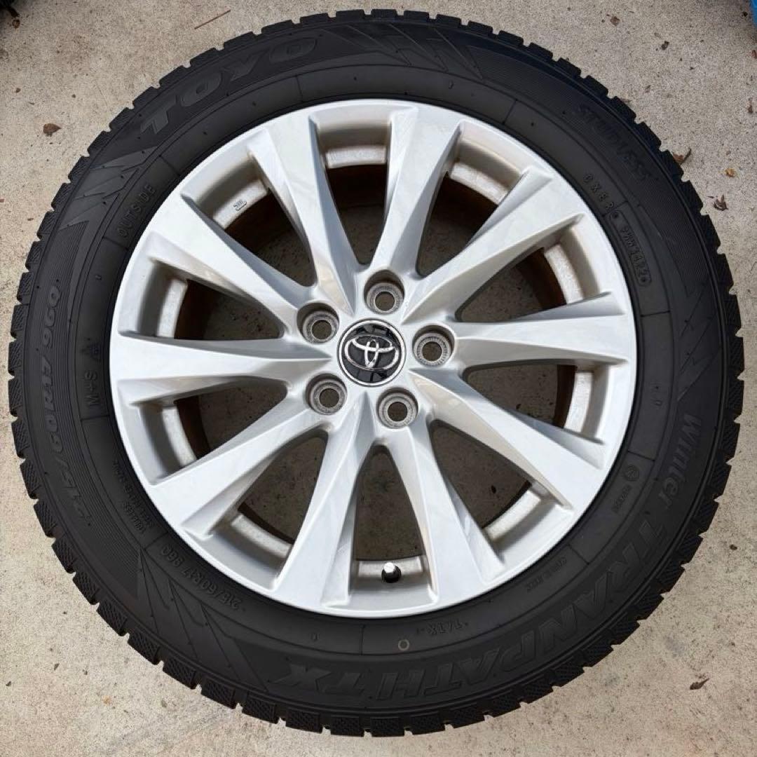 トヨタ 17インチ ホイールセット　スタッドレス　215/60R17 カムリ純正