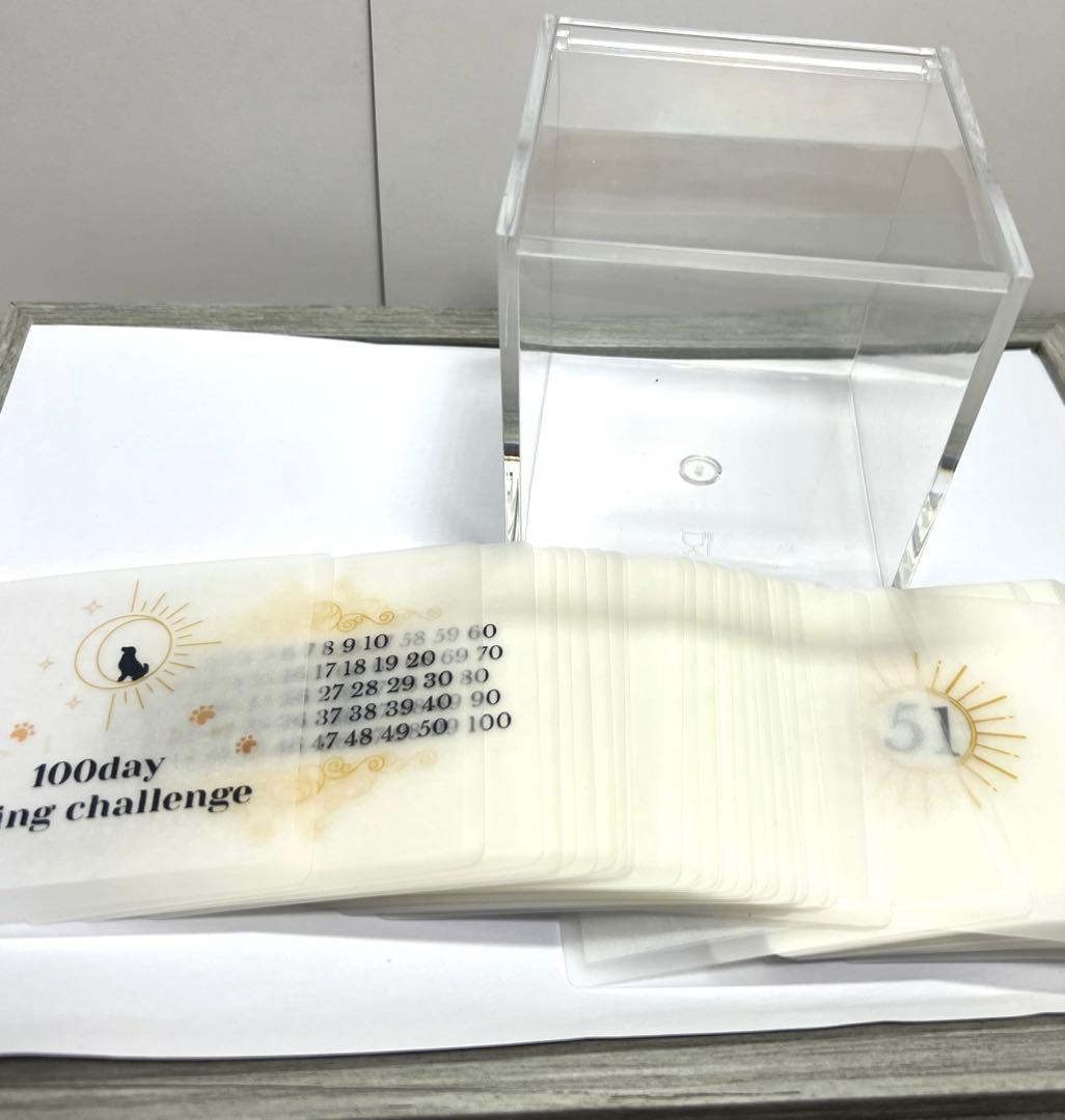 新作＊100日リフィル＊犬＊太陽＊貯金＊ saving＊韓国＊BOX付き