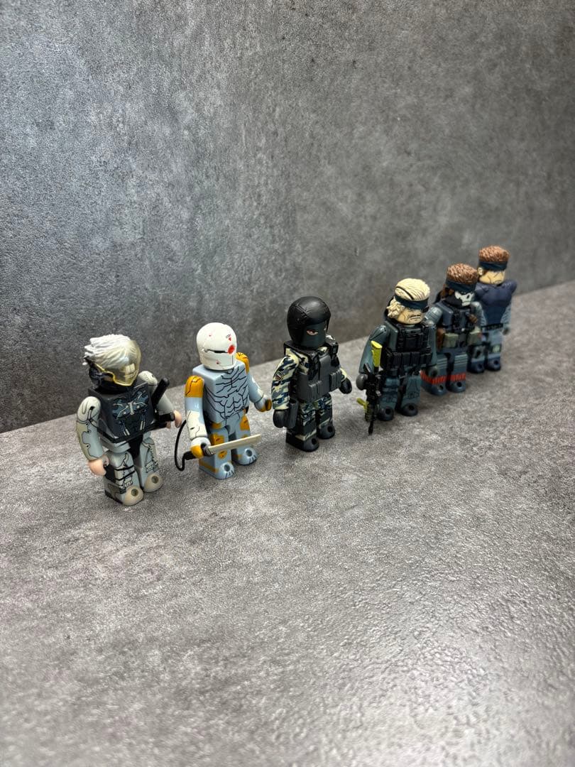 メタルギアソリッド キューブリック 6体セット フィギュア