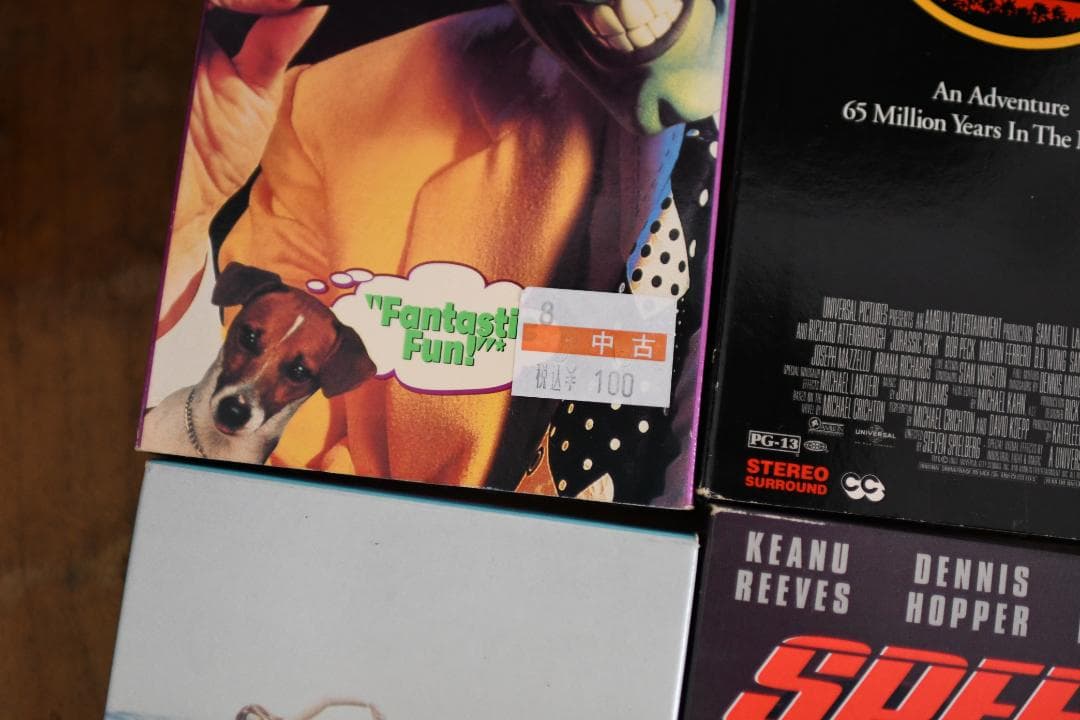 ビンテージVHS ビデオテープ 1990’s インテリア