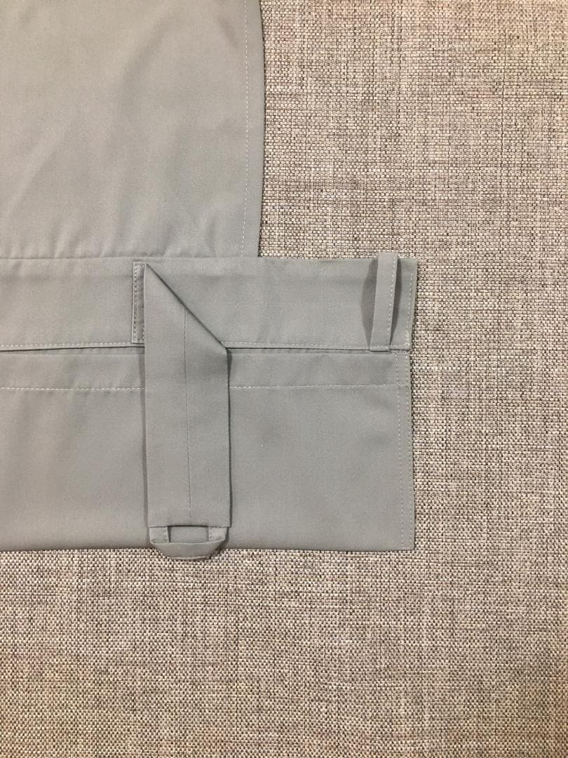 茶道稽古着　二部式　ツイル　グレーカーキ