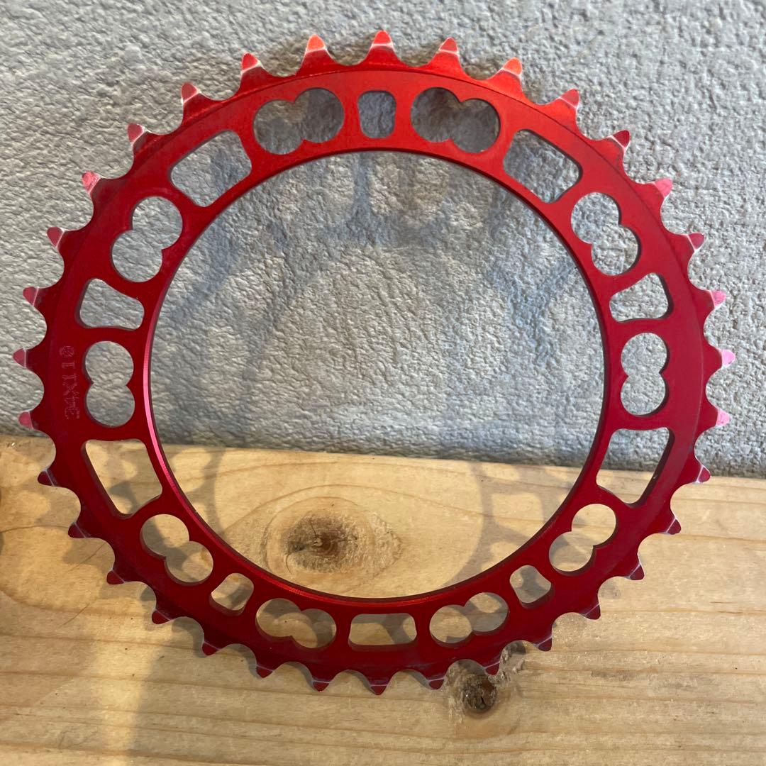 Q-RINGS Q50-34 110BCD 11s チェーンリング レッド