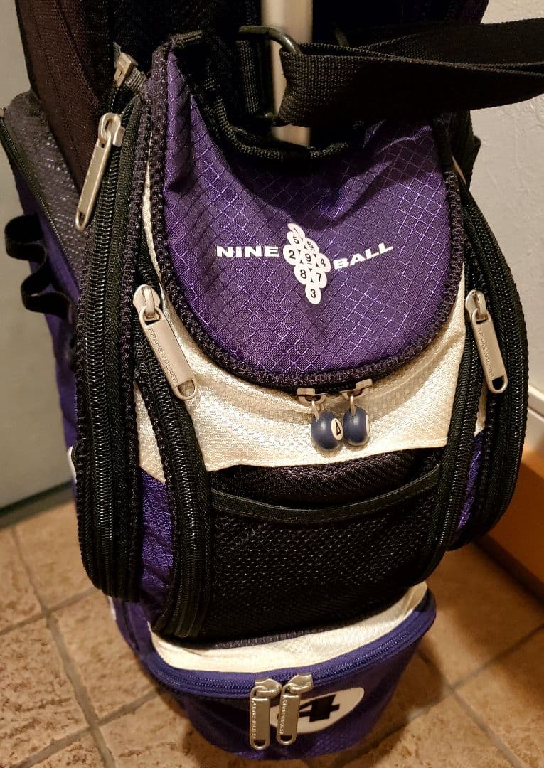 希少 ミズノ フレームウォーカー キャディバッグ nine ball