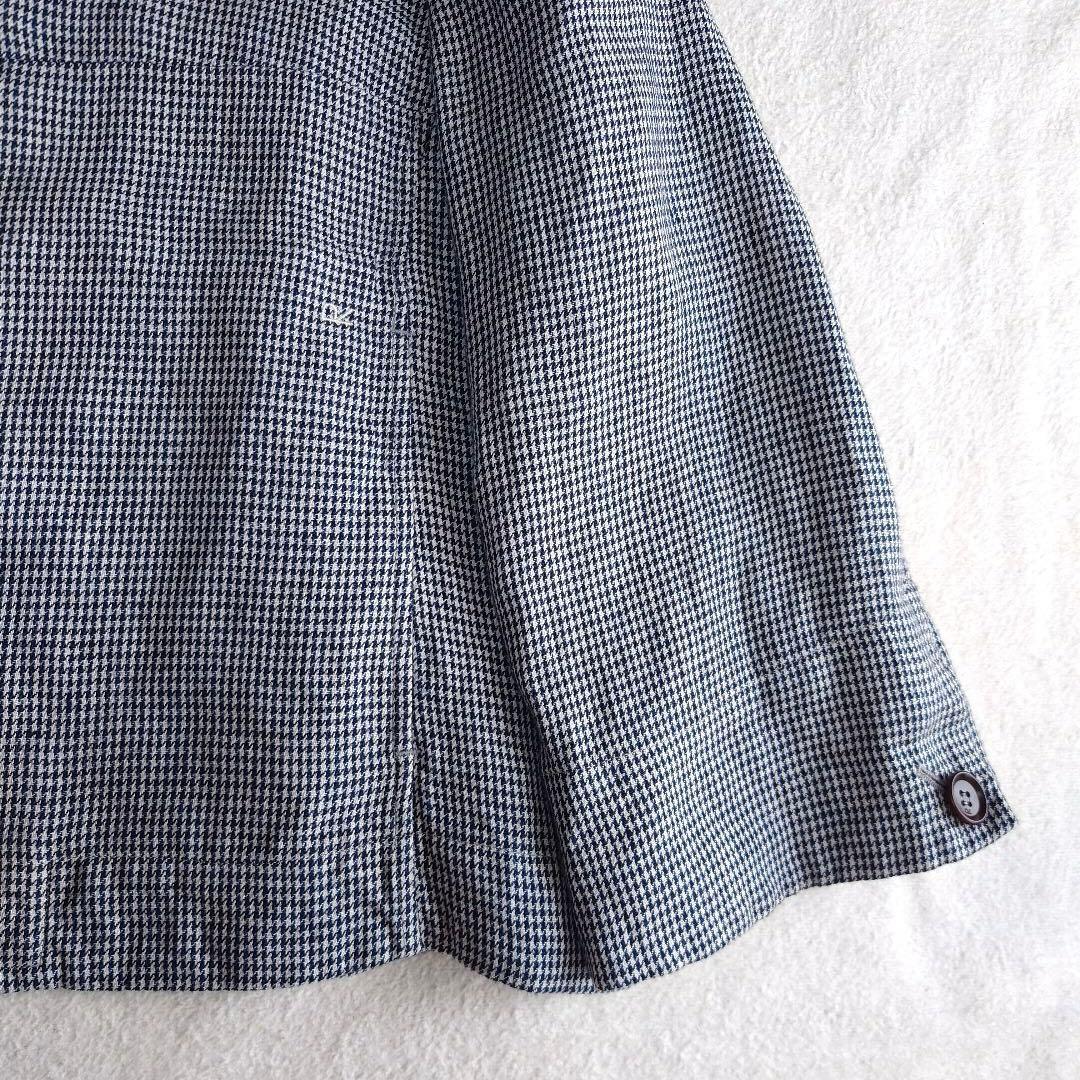 45R リネンのツイードジャケット　45rpm