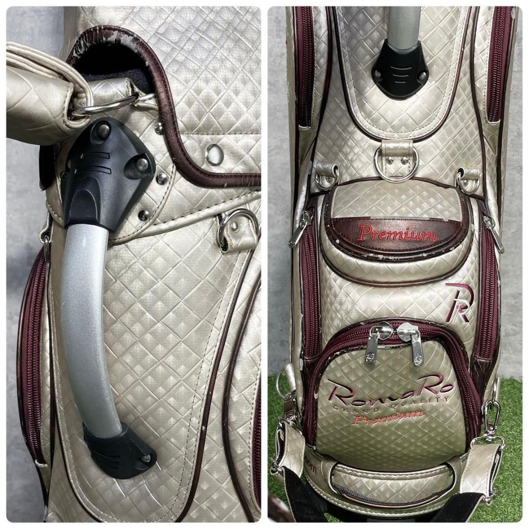 【希少】RomaRo ロマロ プレミアム 数量限定品 キャディバッグ 激レア