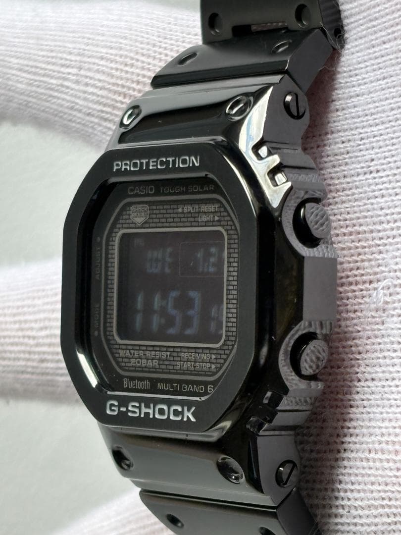 美品　CASIO G-SHOCK GMW-B5000 ブラック 電波ソーラー
