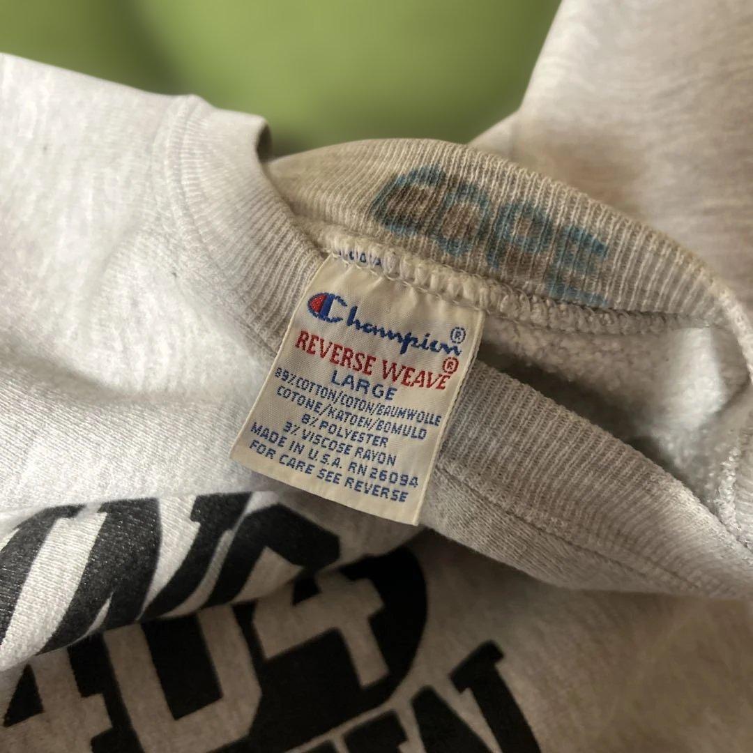 チャンピオンリバース　プリンストン3段　刺繍タグＬ