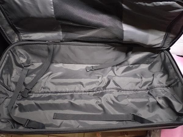 Y【中古品】FUL　キャリーバッグ　スーツケース　黒　S