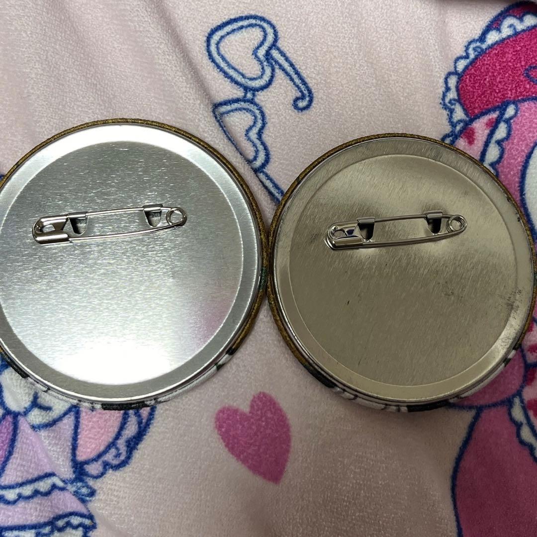 テニスの王子様 テニプリ 不二周助 クロス缶バッジ 缶バッジ 布缶バッジ