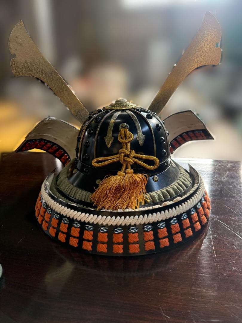 黒胴当世素掛 紺・白・茶 等身大 甲冑