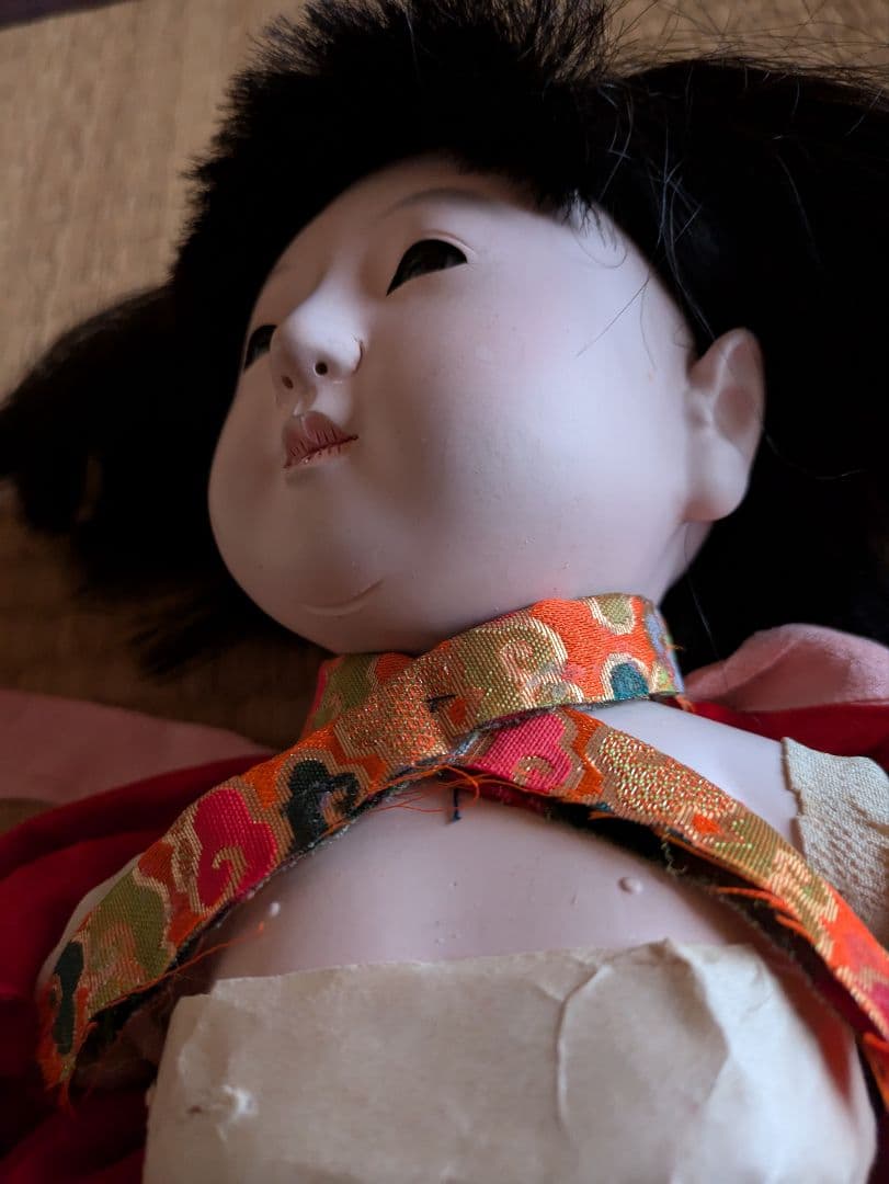 12号　昭和初期　戦前　作者不明市松人形　ビスクドール　ひな祭り