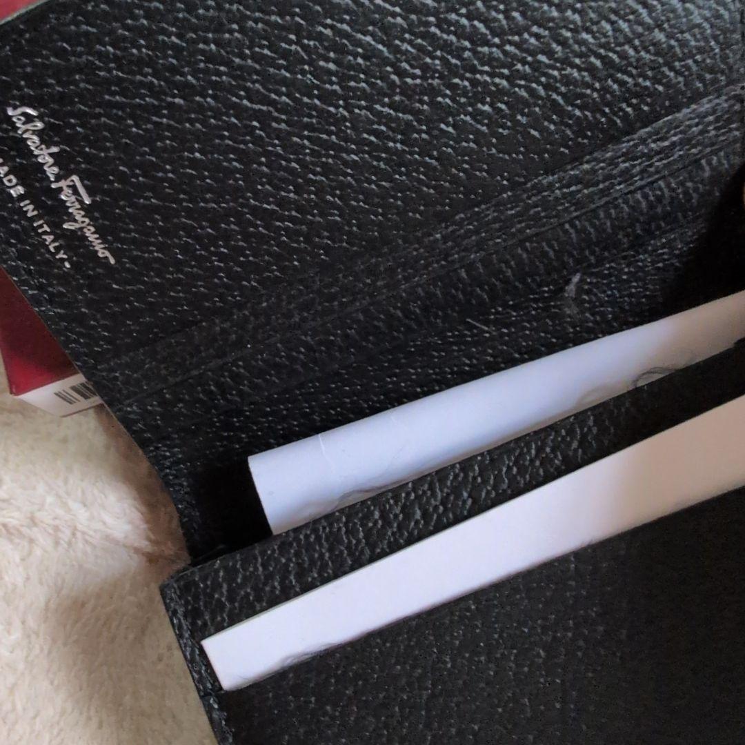 Salvatore Ferragamo ブラック名刺入れ