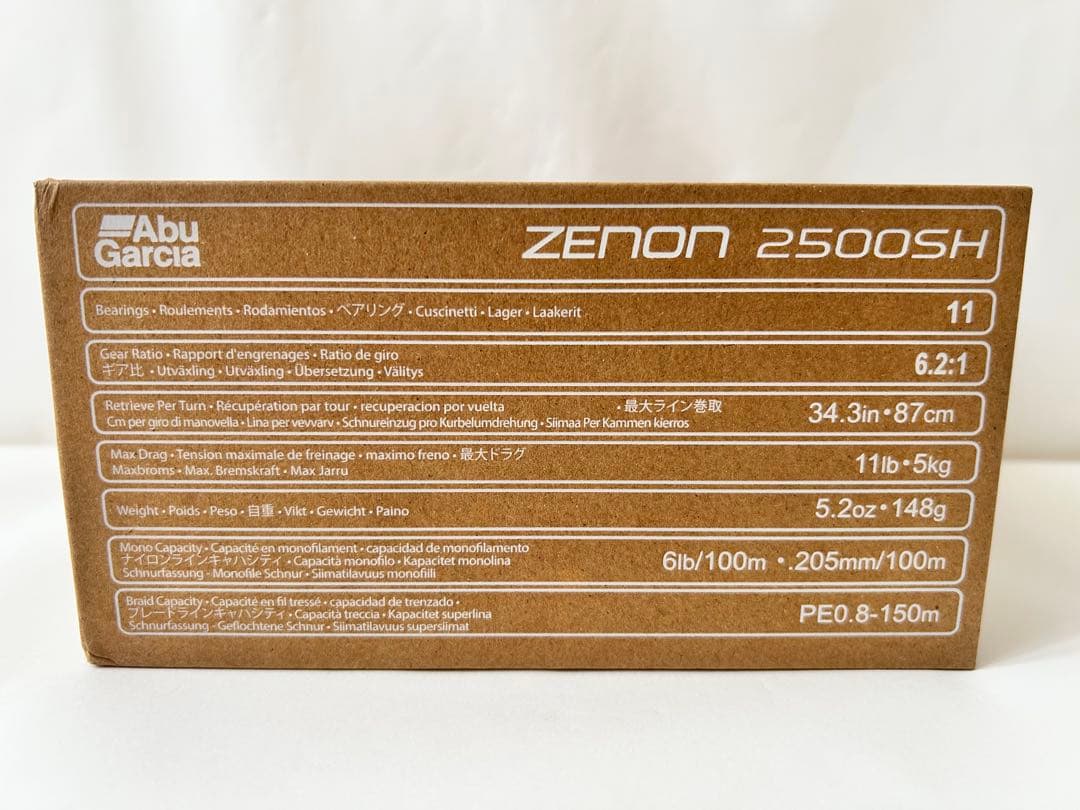 アブガルシア ゼノン 2500SH 未使用品 AbuGarcia ZENON