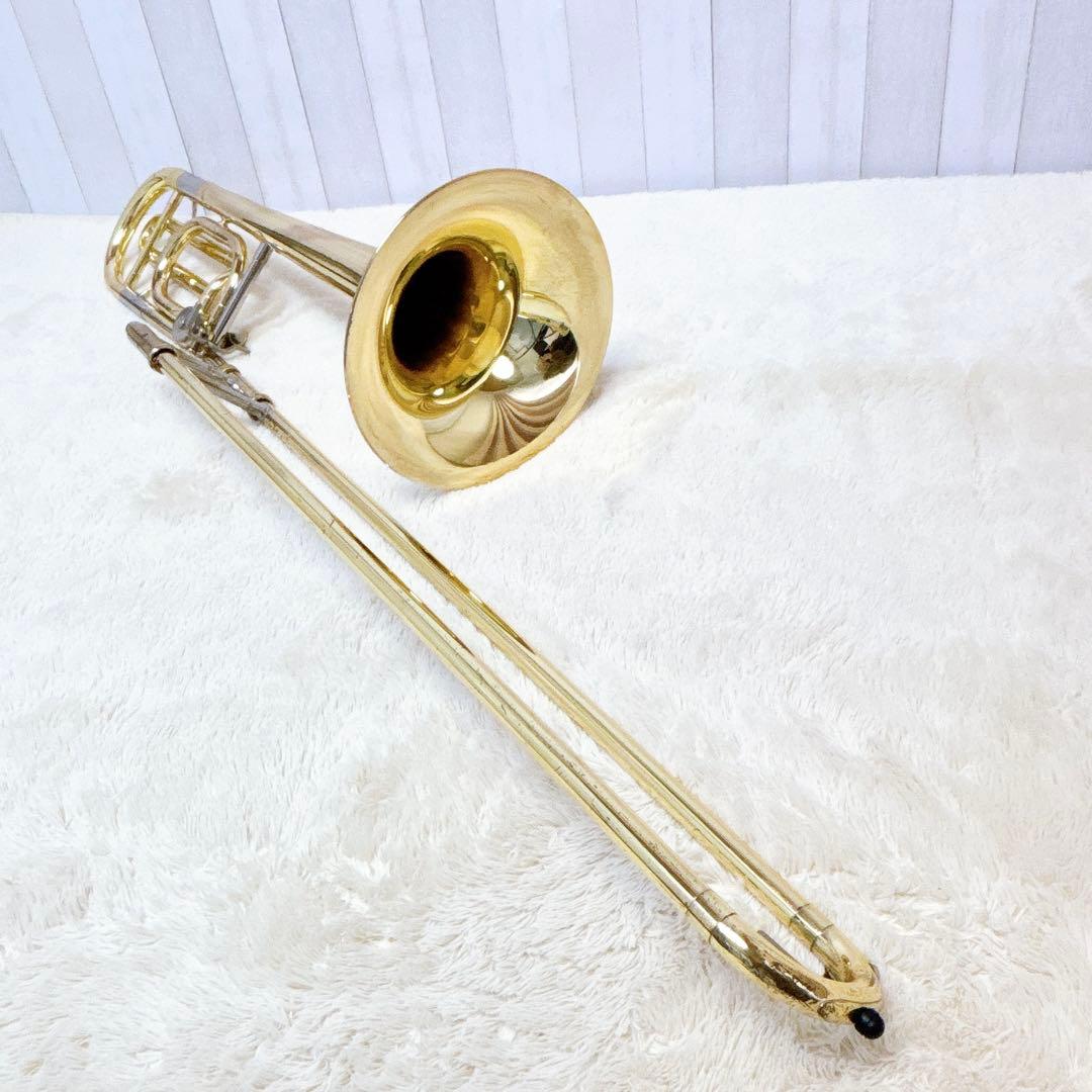 YAMAHA YBL-322 B♭/F バストロンボーン マウスピース付き