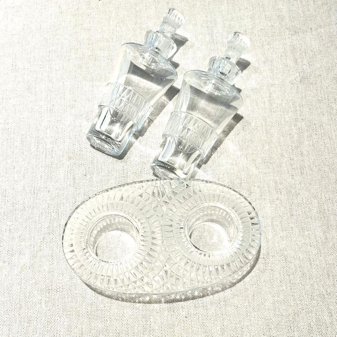 【希少】ルネ・ラリック オイル＆ビネガーセット クリスタル