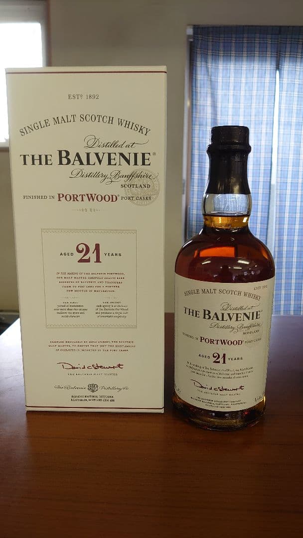 希少　廃盤品　バルヴェニー 21年　balvenie プレミアムウイスキー