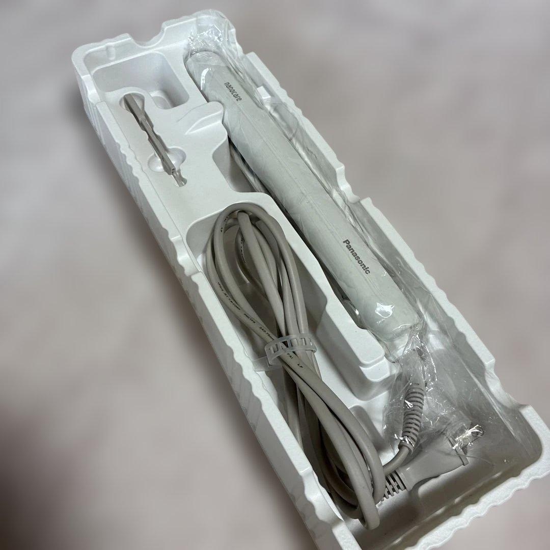 パナソニック　ストレートアイロン　ナノケア　EH-HSOJ-W