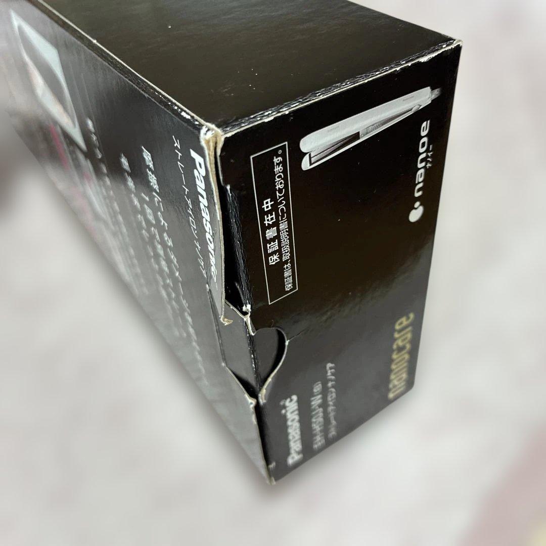 パナソニック　ストレートアイロン　ナノケア　EH-HSOJ-W