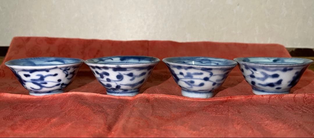 ツ*ず様 煎茶道具　茶器　茶碗　9客セット