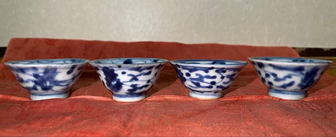 ツ*ず様 煎茶道具　茶器　茶碗　9客セット