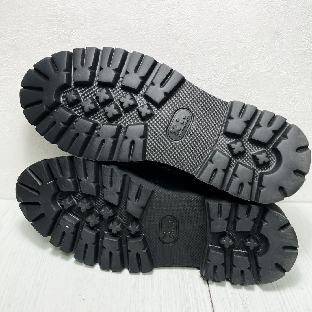 カミナンド US6 ローファー　厚底 ブラック