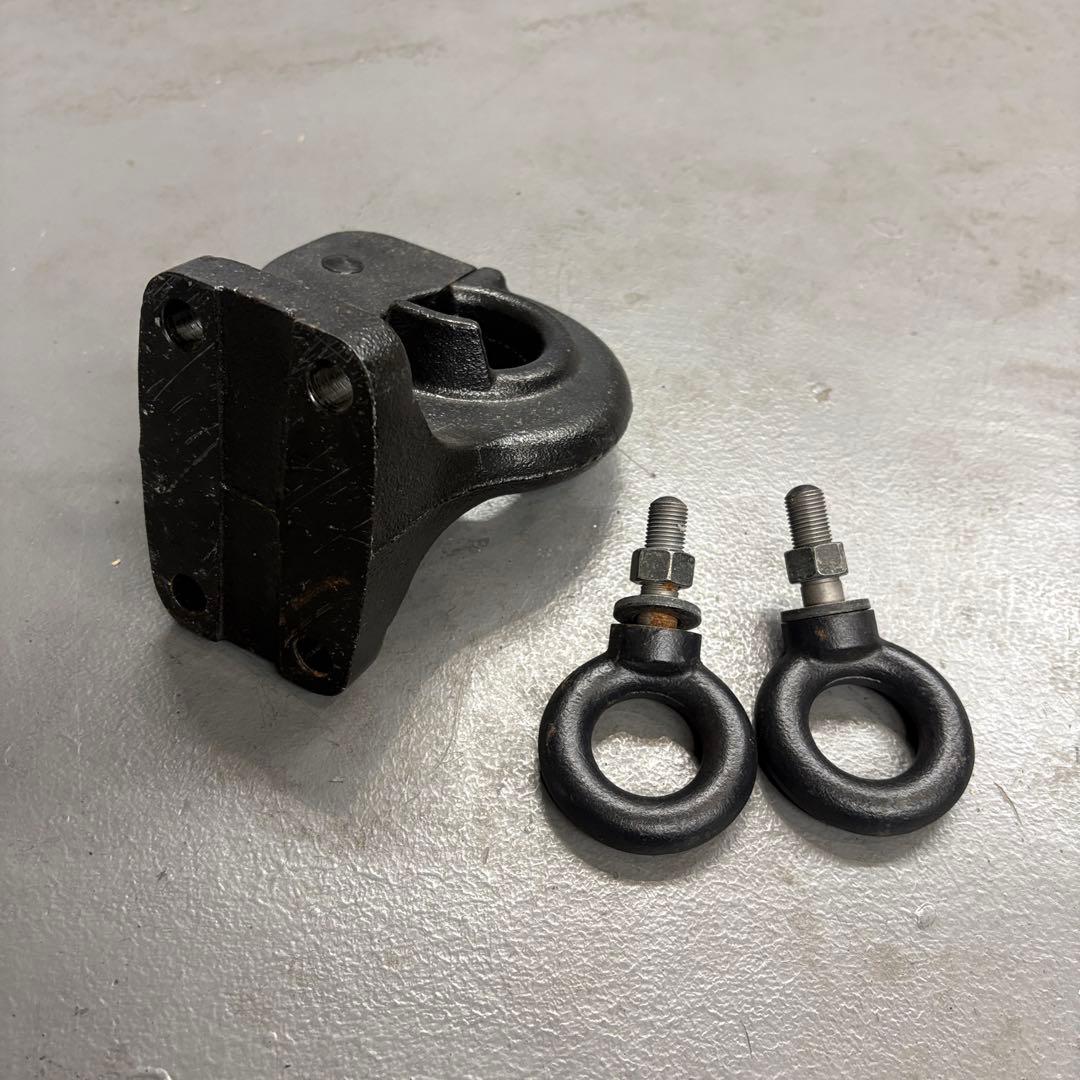 ランクル70 純正 ピントル フック 牽引 ヒッチ