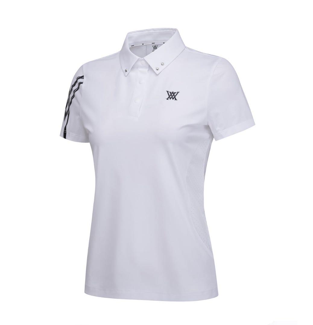 WOMEN SM LOGO POINT SHORT T-SHIRT タグ付き