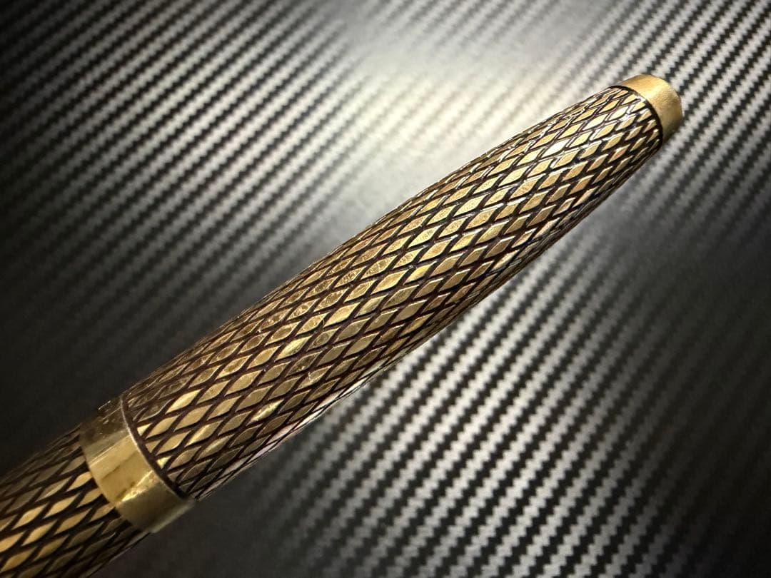 美品 シェーファー インペリアル ゴールド EF 極細字 万年筆