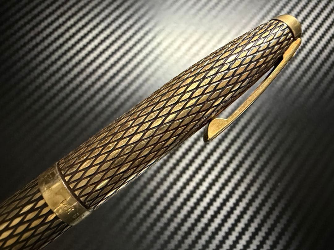 美品 シェーファー インペリアル ゴールド EF 極細字 万年筆