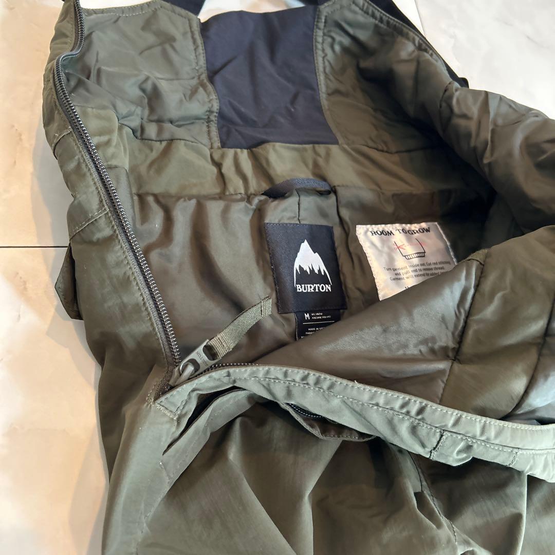 Burton 迷彩 スノーウェア ジャケットとパンツセット