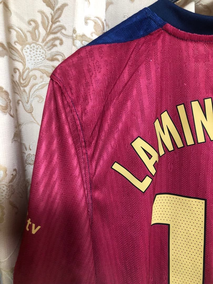 バルセロナ24/25 ラミン・ヤマル 国内3冠 リーグ仕様 オーセンティック