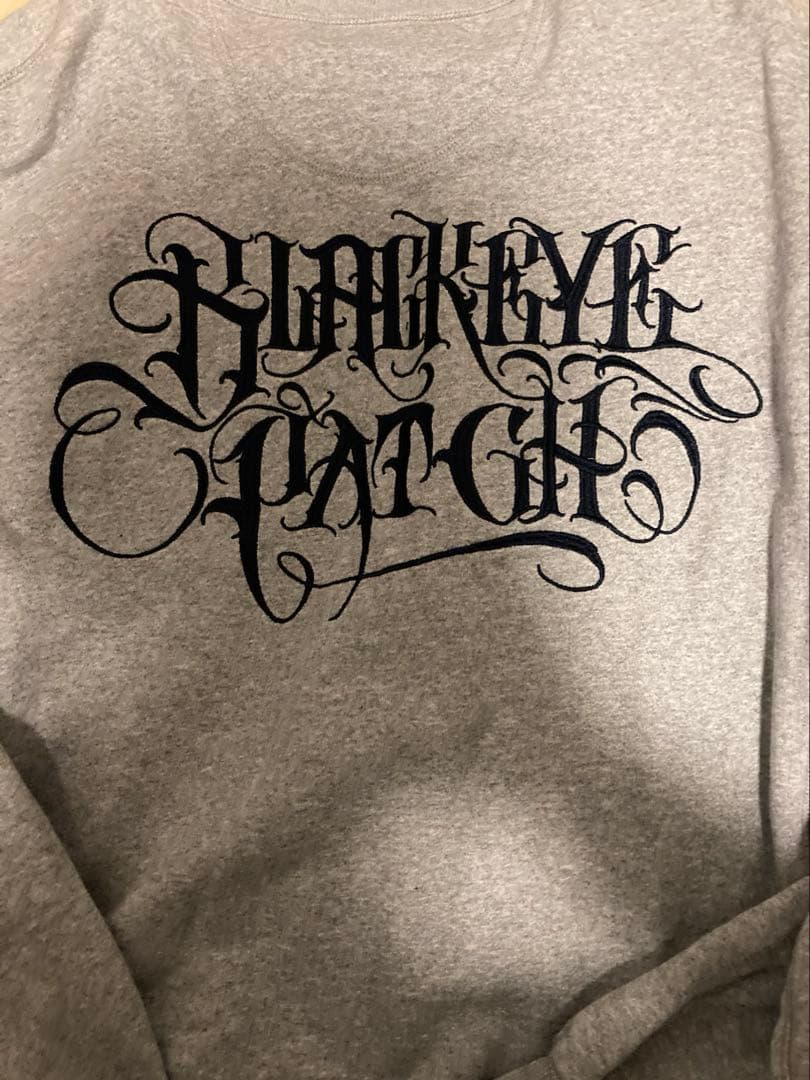 舐達麻　budspool gakkinブラックアイパッチ　スウェットトレーナーL